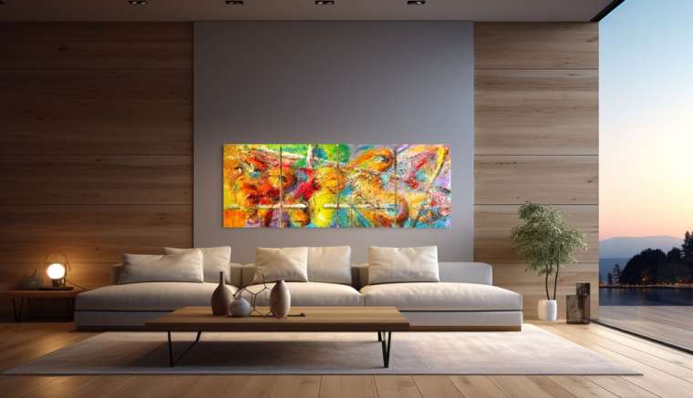 "Waiting In Line" by Alex Voorn, ArtworkSale