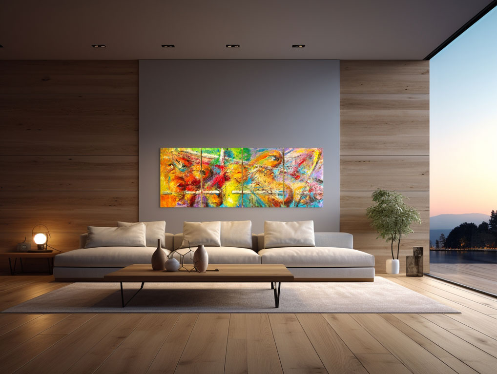 "Waiting In Line" by Alex Voorn, ArtworkSale