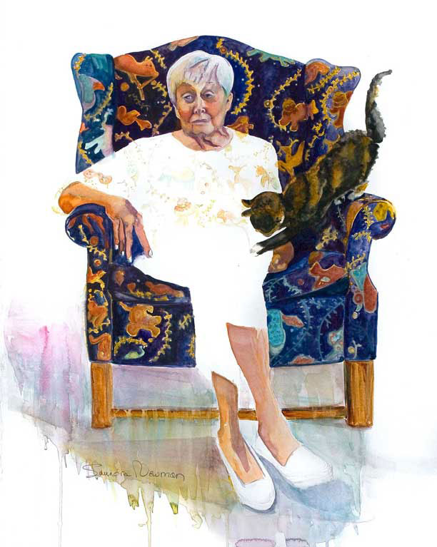 Nine Lives by Saundra Newman, artworksale, art work sale