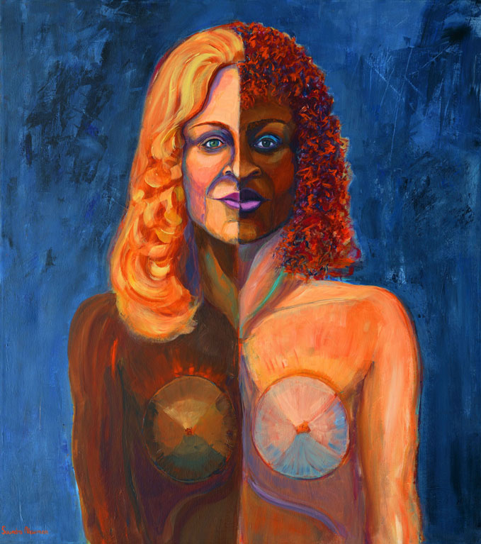 Woman of Colors by Saundra Newman, artworksale, art for sale