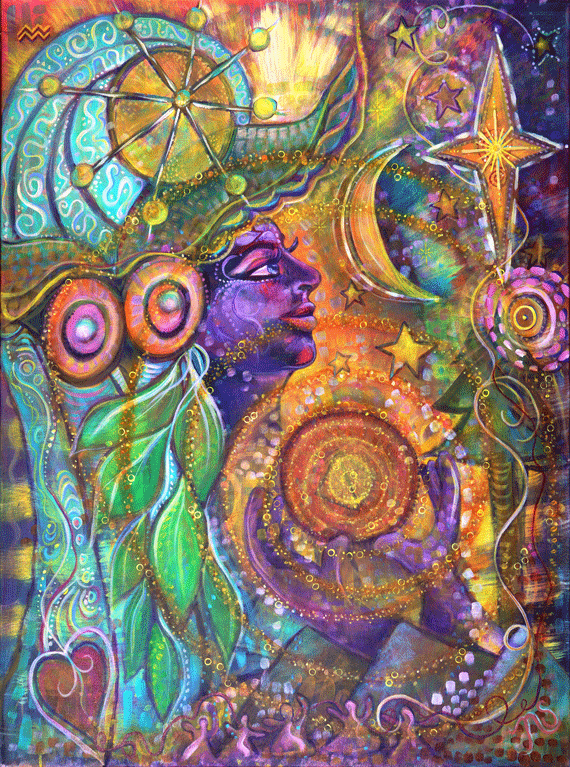 Nanette Saylor, artworksale artist, Sia- the one who sees