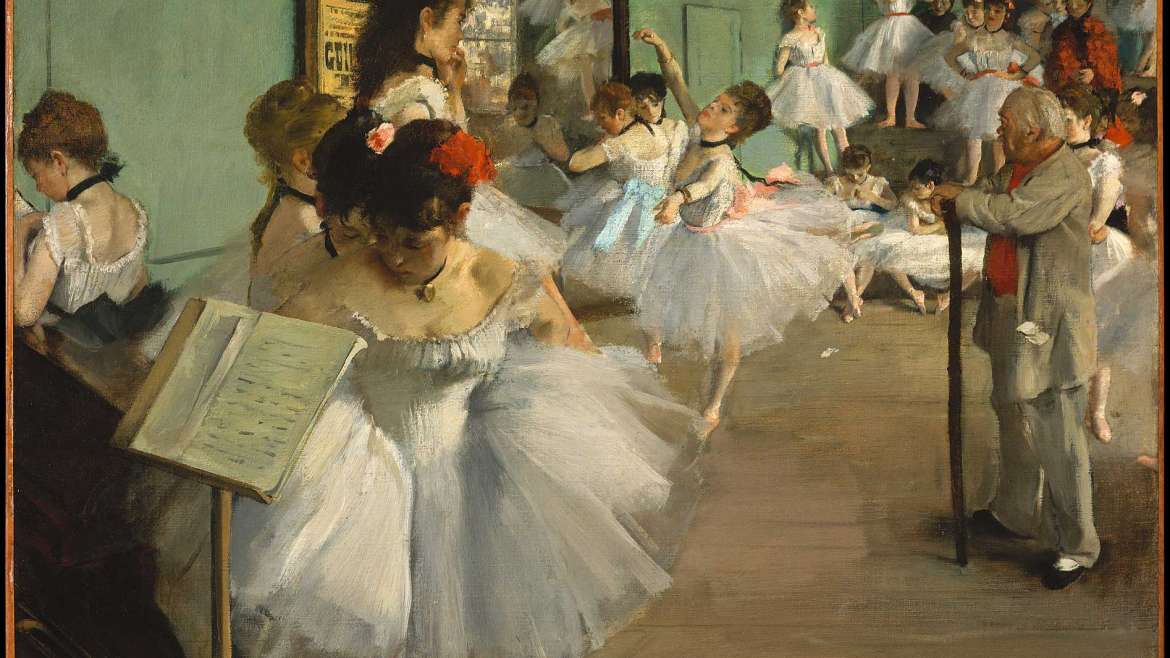 "The Dance Class" by Edgar Degas