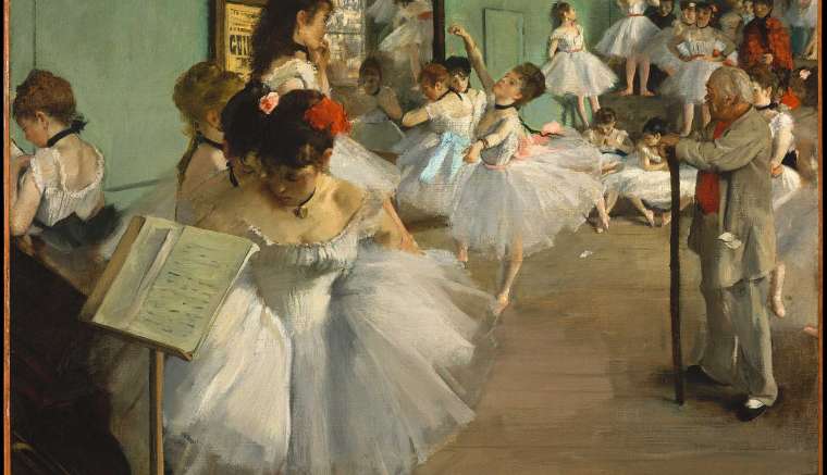 "The Dance Class" by Edgar Degas