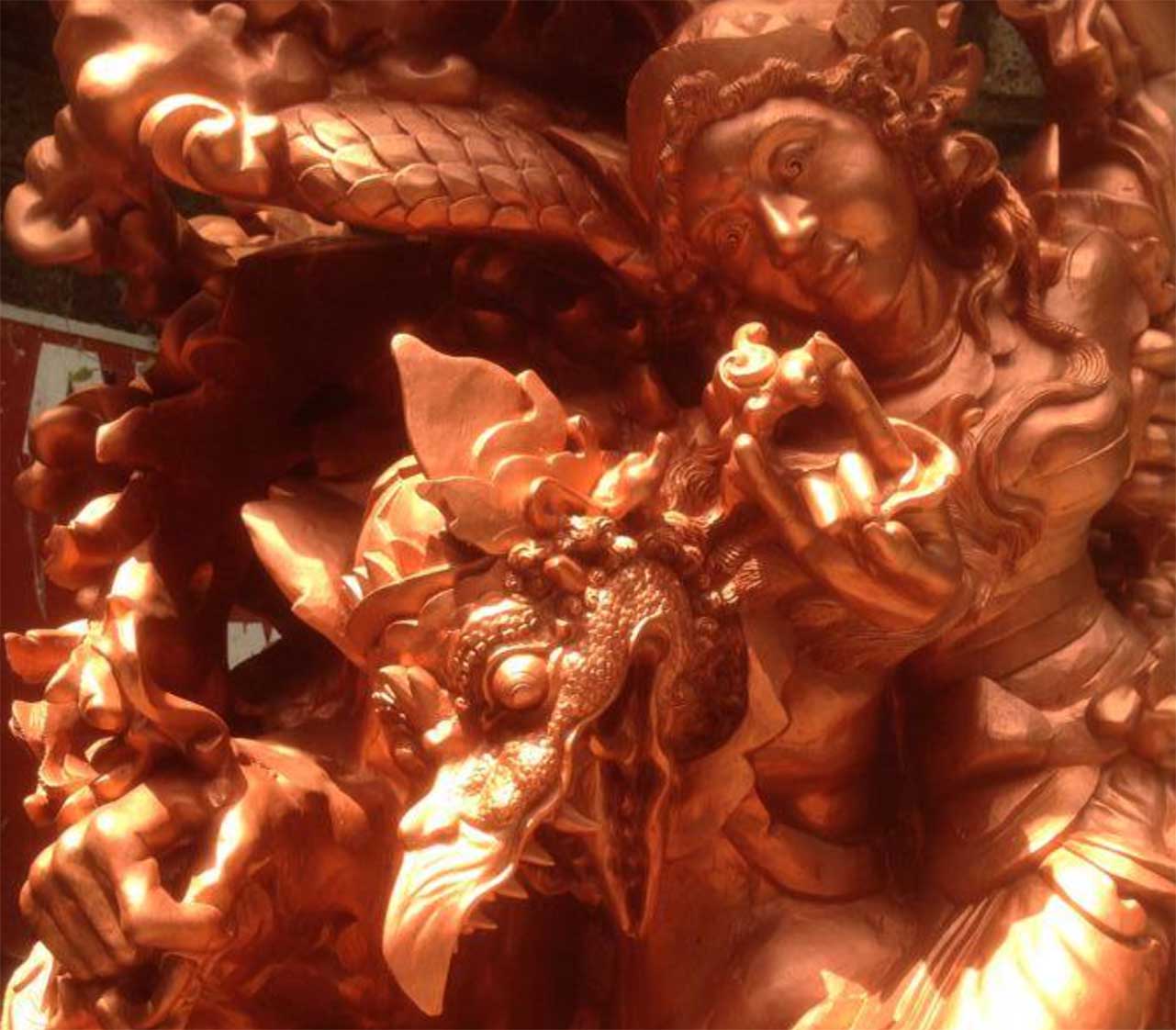 Balinese Wood Carving, ArtworkSale